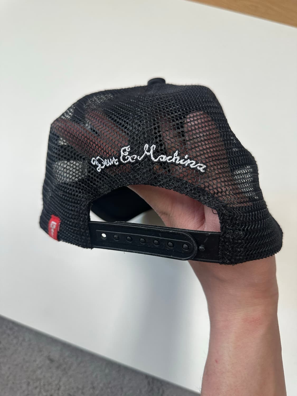 데우스 엑스 마키나 서울 블랙 볼캡 상품이미지5