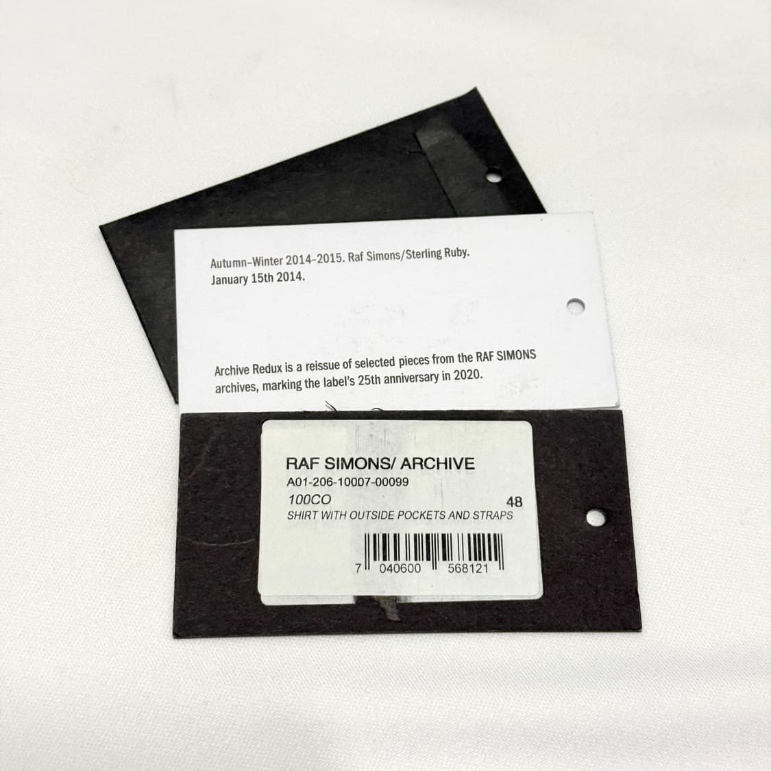 라프시몬스 본디지 셔츠 상품이미지6