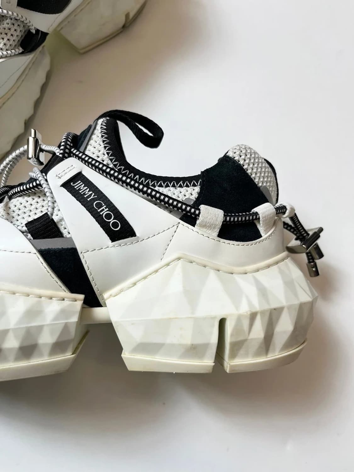 지미추 Jimmy Choo 20'ss 다이아몬드 트레일 스니커즈Q1345 상품이미지2