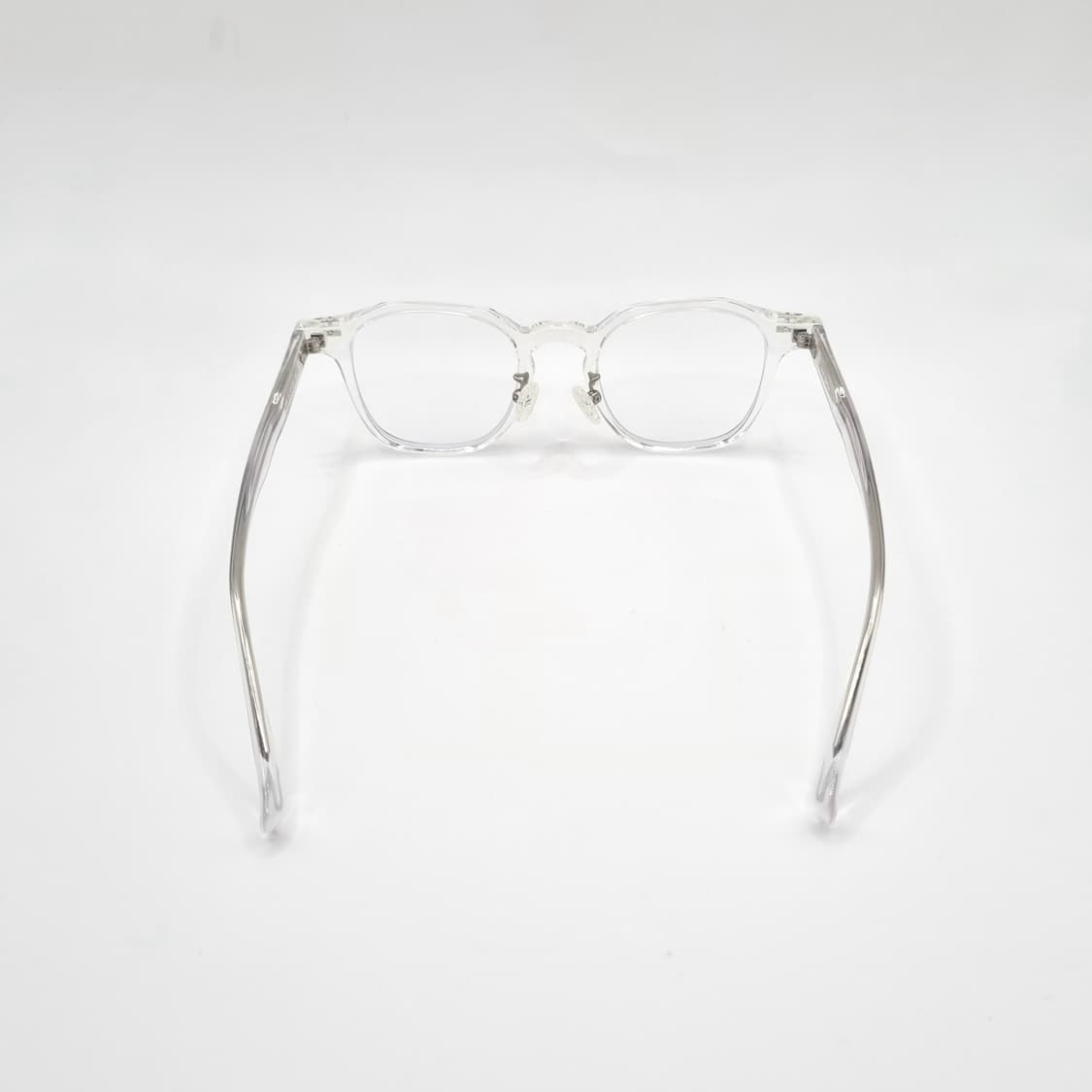 오피스 클리어 코받침있는 뿔테 사각 블루라이트 렌즈 301 상품이미지5