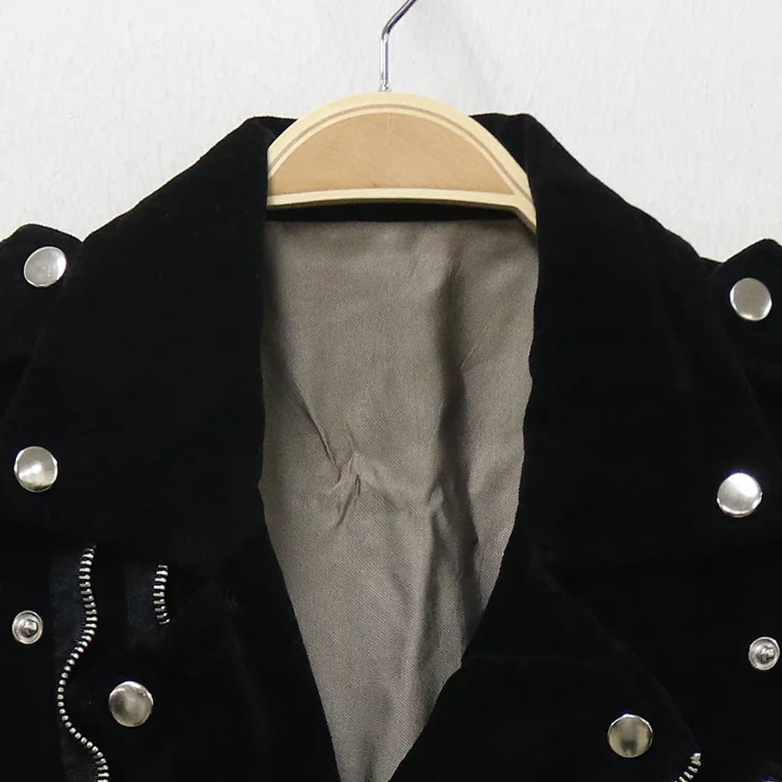 CALL HE TUNE 벨벳 라이더 자켓 62149 상품이미지3