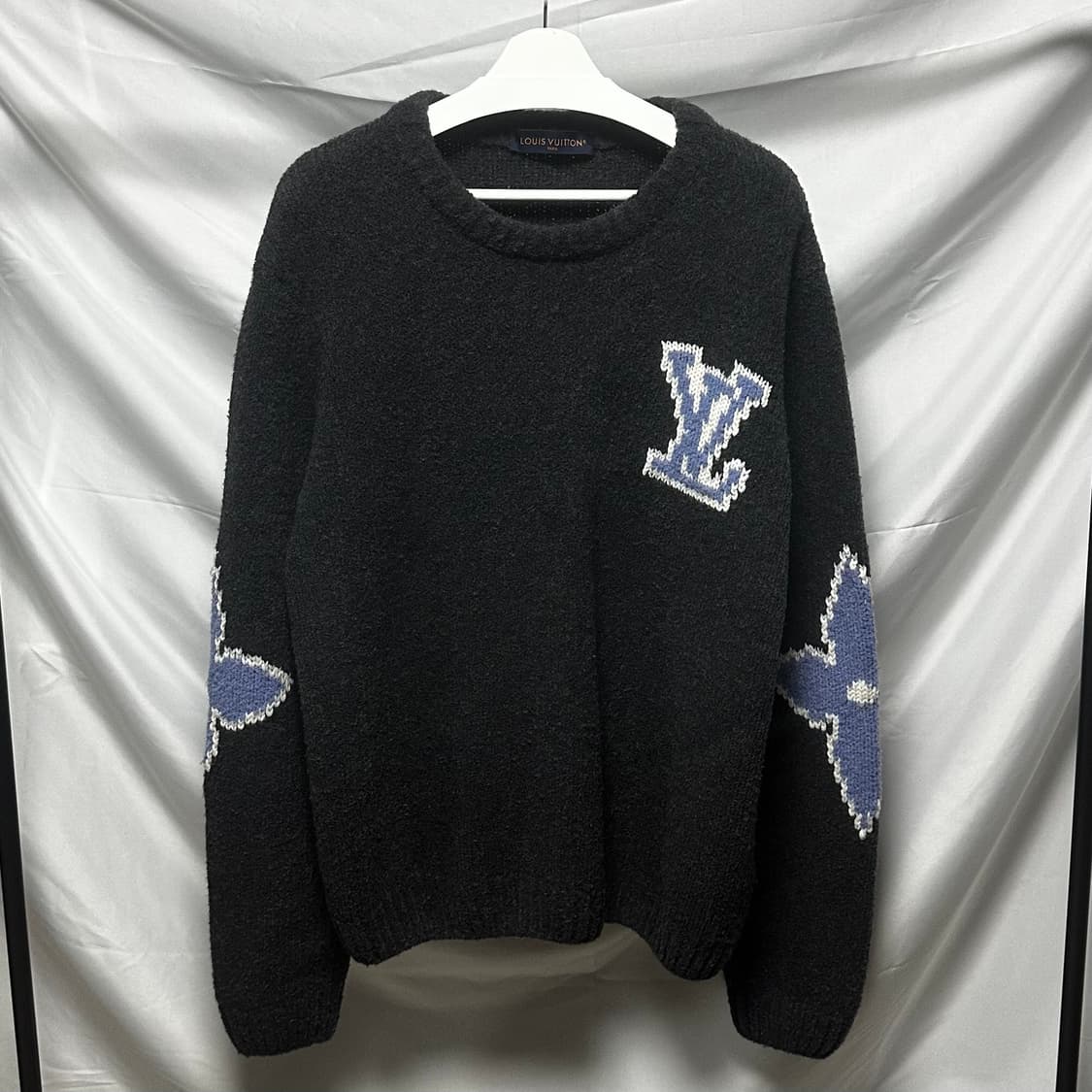 [2XL/새상품급] 25FW 루이비통 청키 울 블렌드 풀 오버 니트 상품이미지1