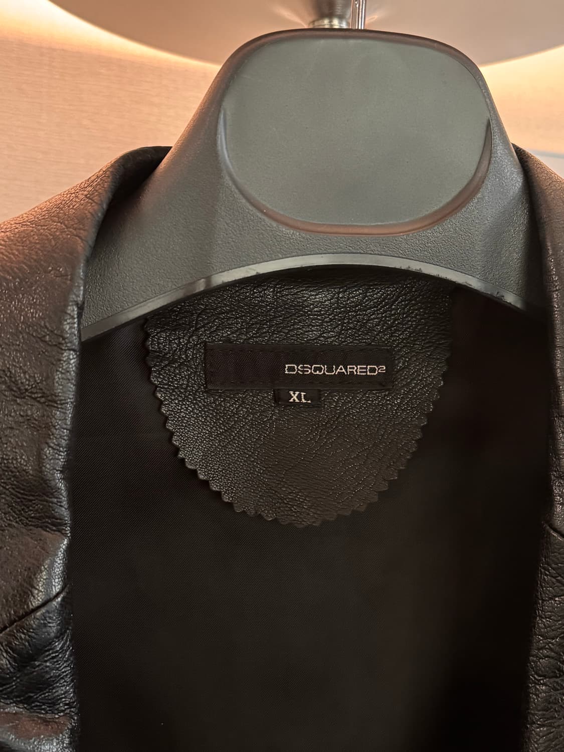 디스퀘어드 레더 블레이저 자켓 상품이미지2