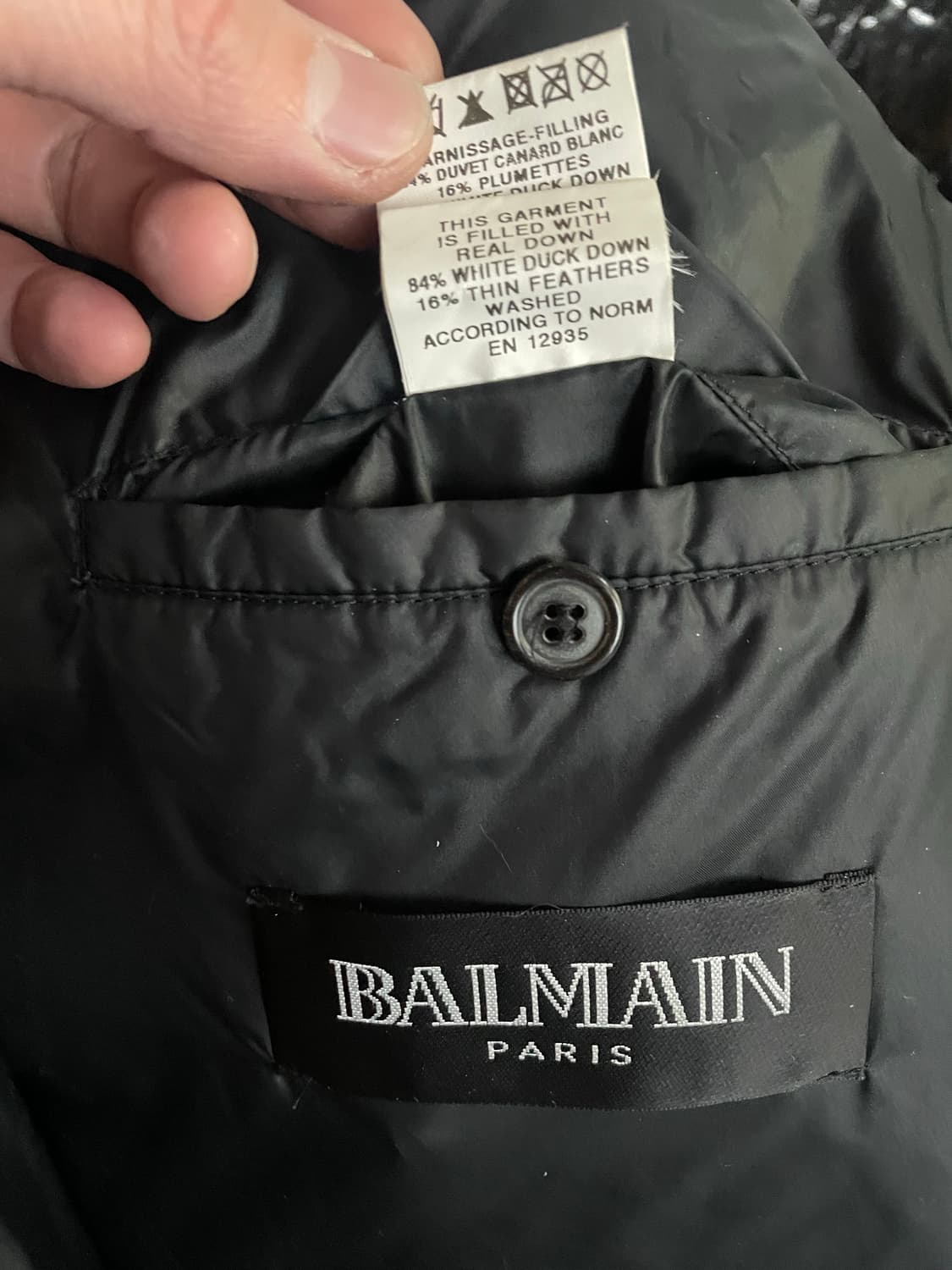 Balmain 발망 2009 AW 다운 패딩 자켓 데카르넹 상품이미지5