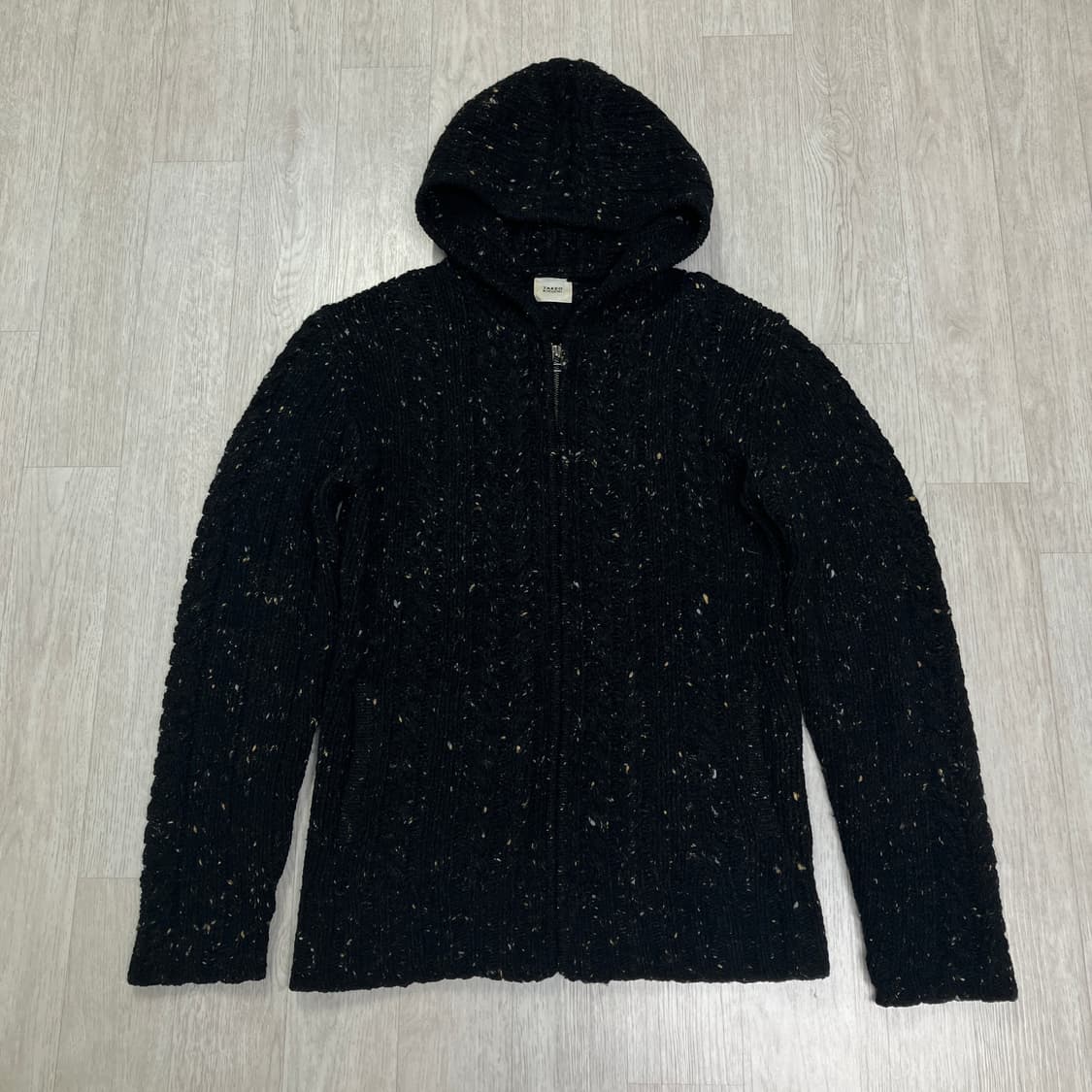 [M] 타케오 키쿠치 니트 후드집업 상품이미지1