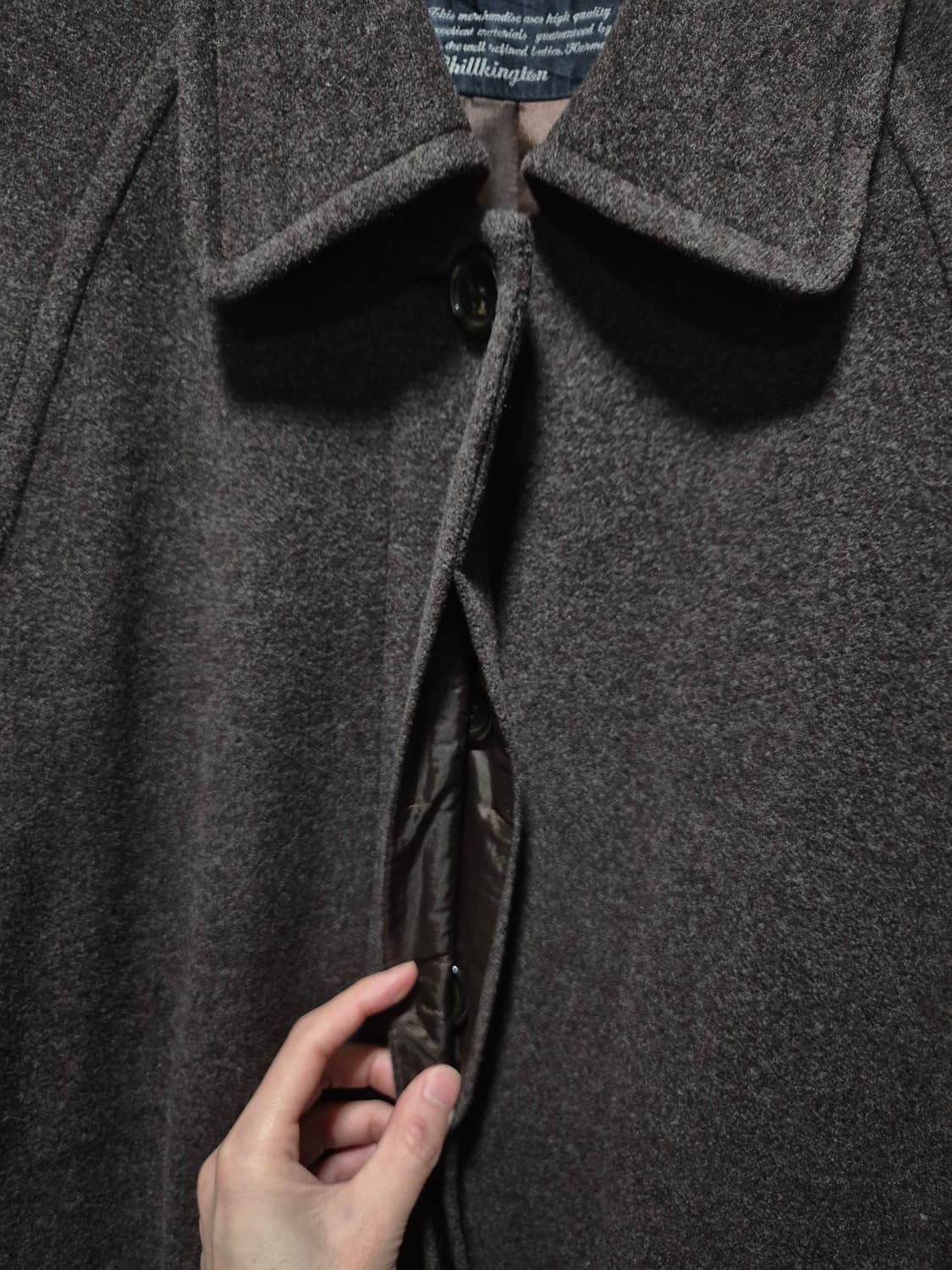 JPN 빈티지 브라운 롱 맥시코트 상품이미지7