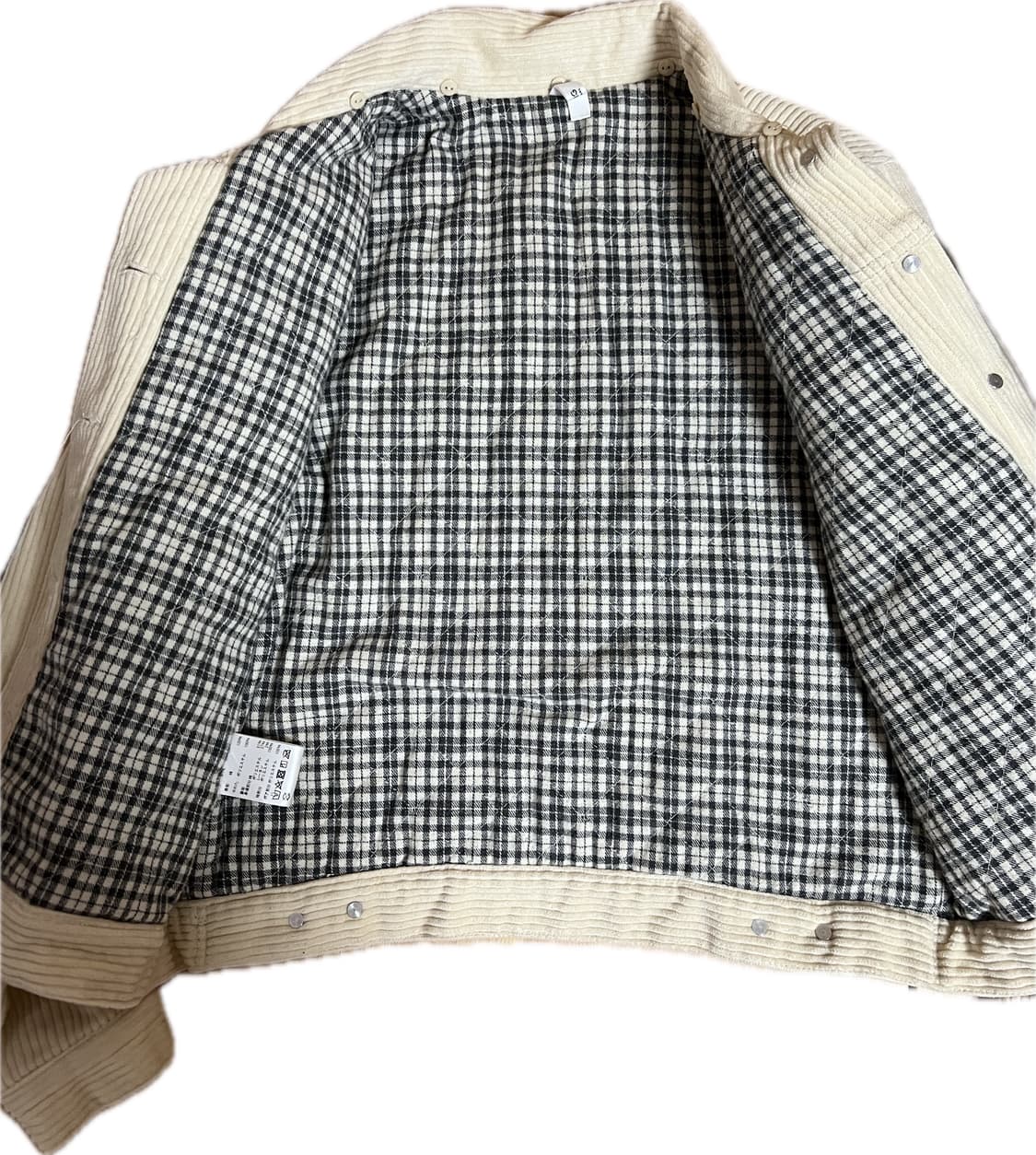 Ivory Corduroy Jacket 상품이미지2