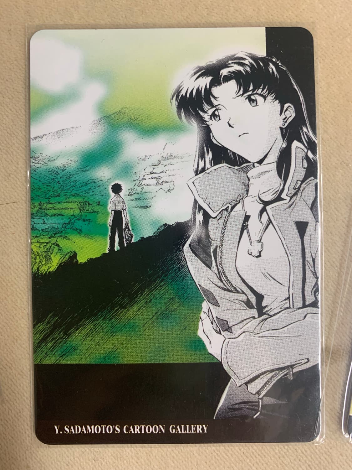 에반게리온 고전 미소녀 사다모토 레이 아스카 사도 유이 카드다스 웨하스 상품이미지4