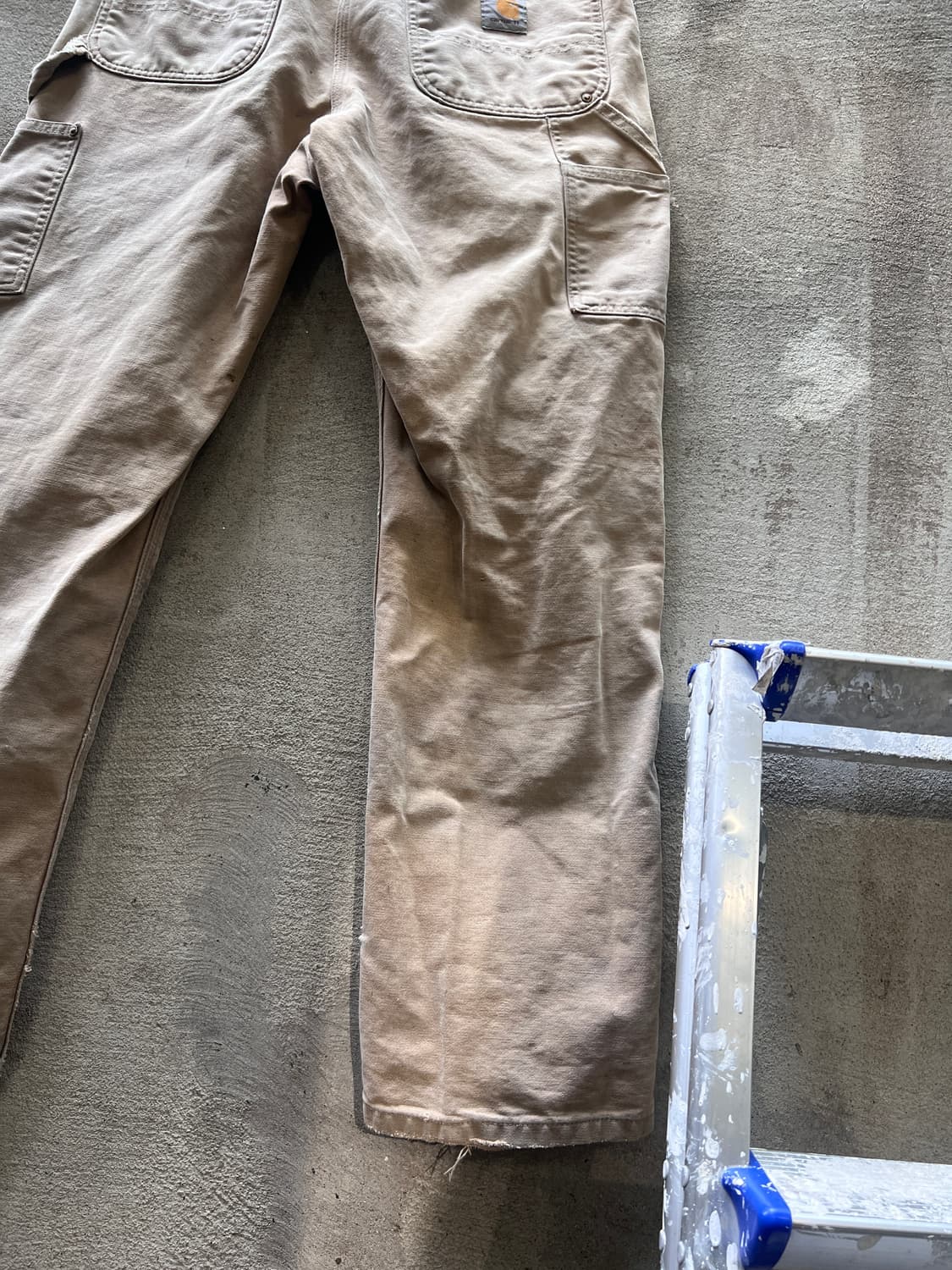 칼하트 더블니 워크팬츠 BRN 상품이미지7