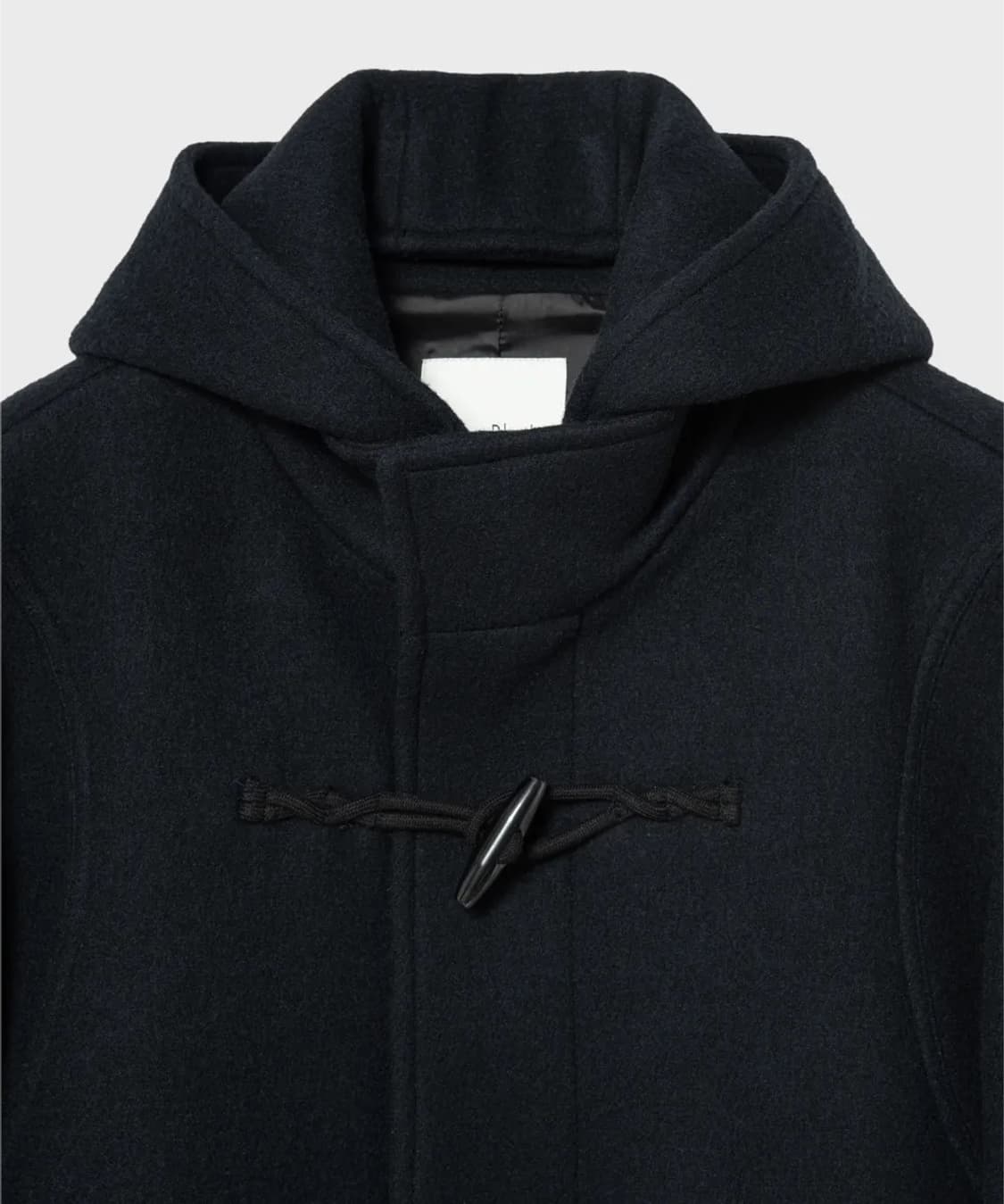 넌블랭크 디테처블 후드 더플 하프 코트 상품이미지3