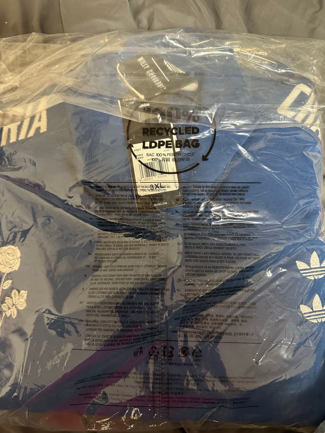 아디다스 윌리차바리아 트랙탑 xxxl 3xl 상품이미지2