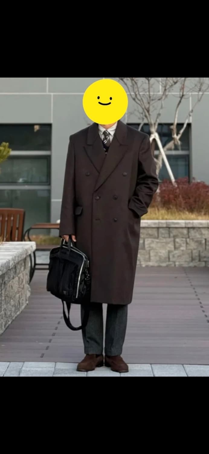 비슬로우 더블 코트 OVERSIZED CASHMERE DOUBLE BRE 상품이미지2