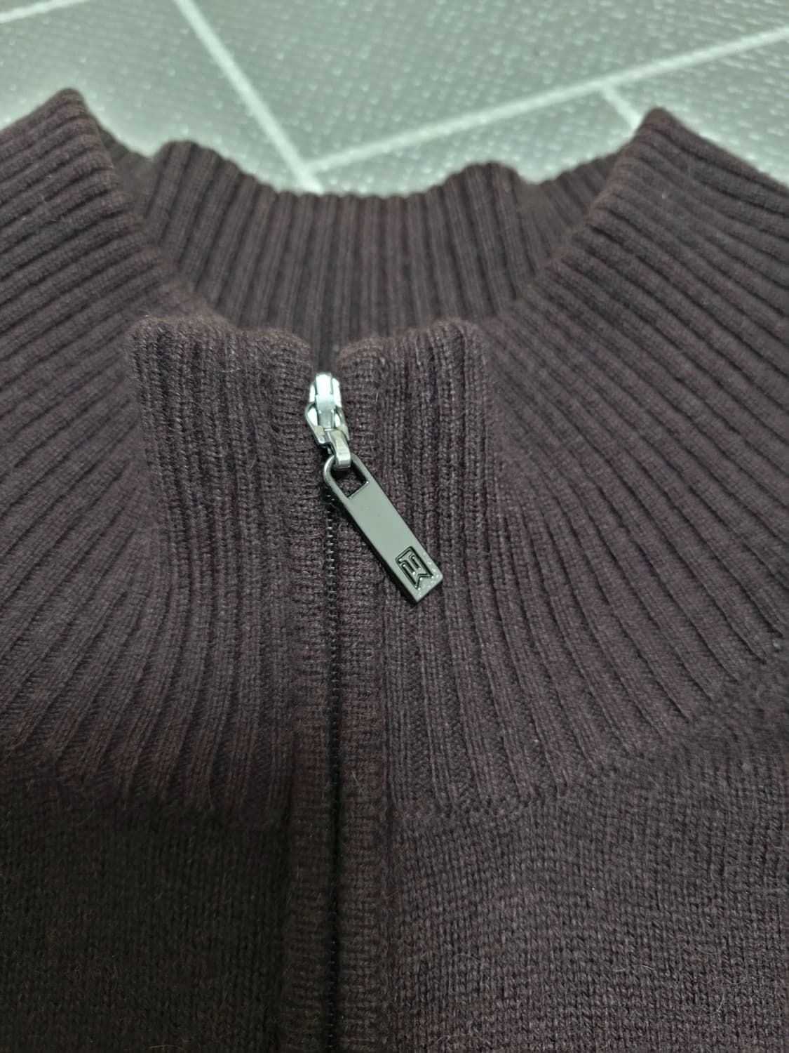 나이키 타이거우즈 골프 캐시미어 하프 집업 니트 XL 상품이미지4