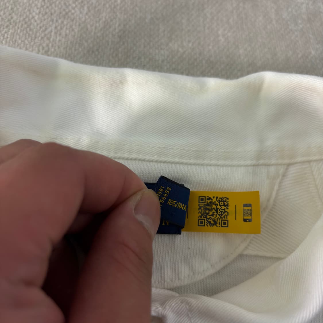 105 폴로랄프로렌 빈티지 엠블럼 럭비티 상품이미지4