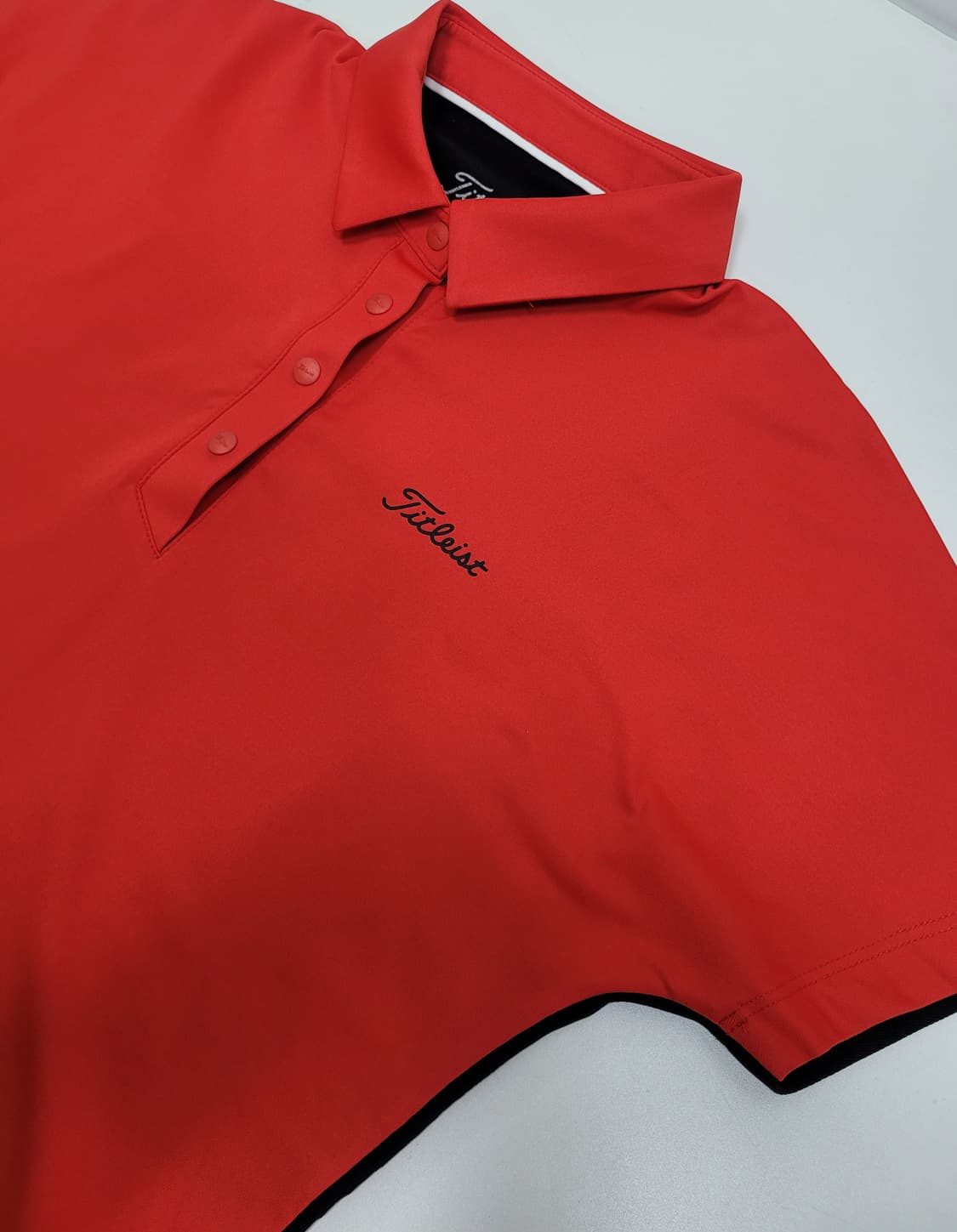 Titleist 타이틀리스트 골프 반팔 티셔츠 / 여 S (85) 레드
 상품이미지4