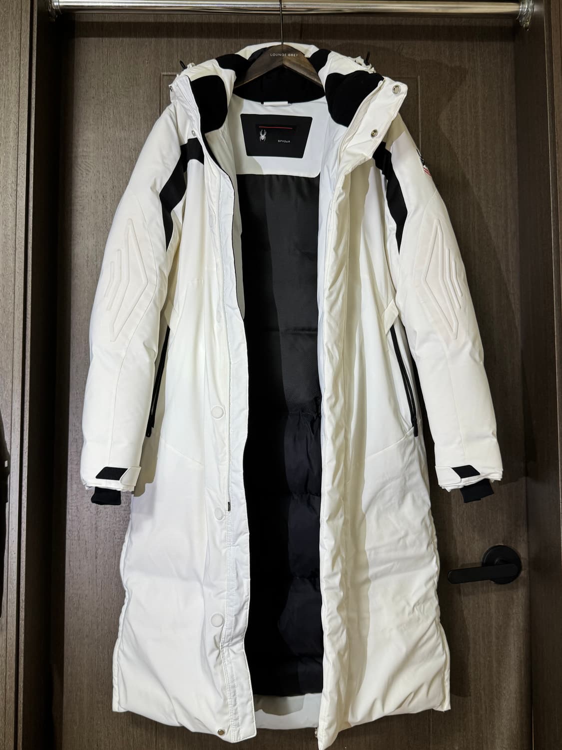 SPYDER 스파이더 U.S. SKI TEAM 롱다운 패딩 (화이트/s) 상품이미지4