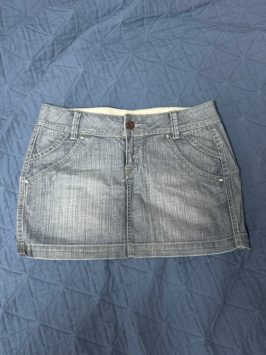 데님 미니 스커트  상품이미지2