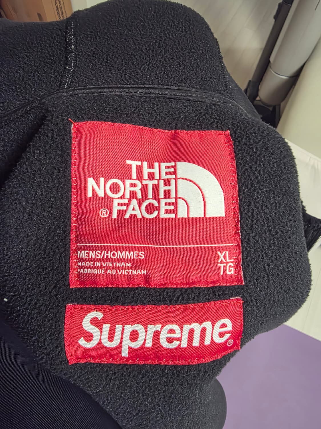 슈프림 × 노스페이스 S로고 후리스 XL 상품이미지5