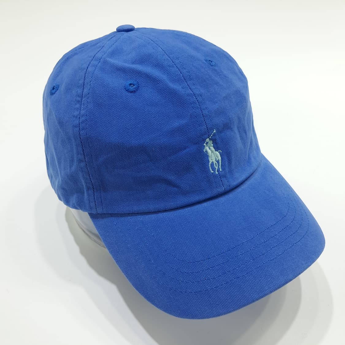 CN872 폴로 랄프로렌 로얄블루 스카이블루 자수 볼캡 모자 상품이미지2