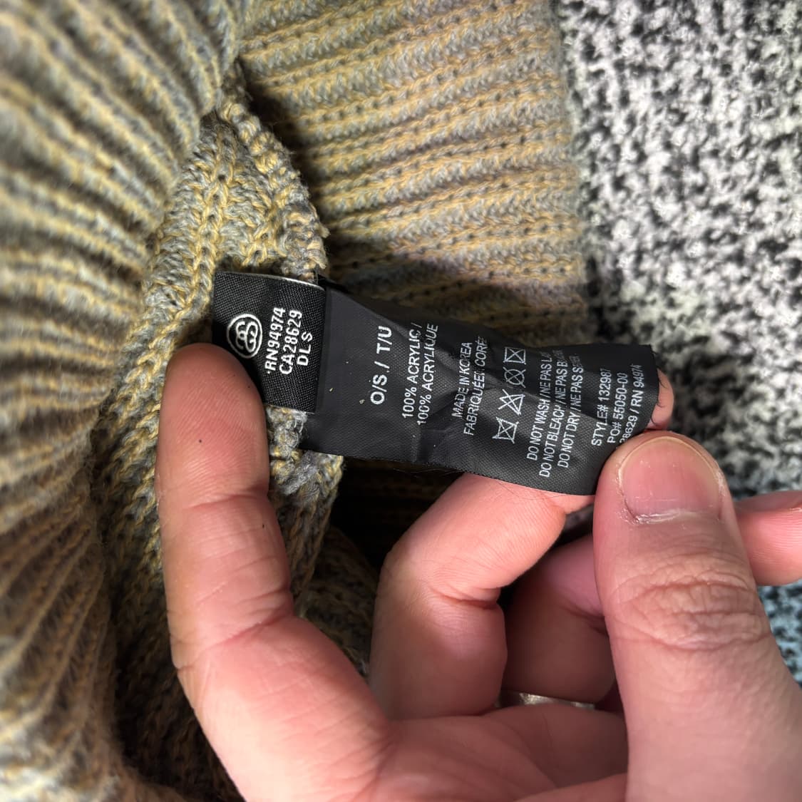 스투시 투톤 비니 상품이미지4