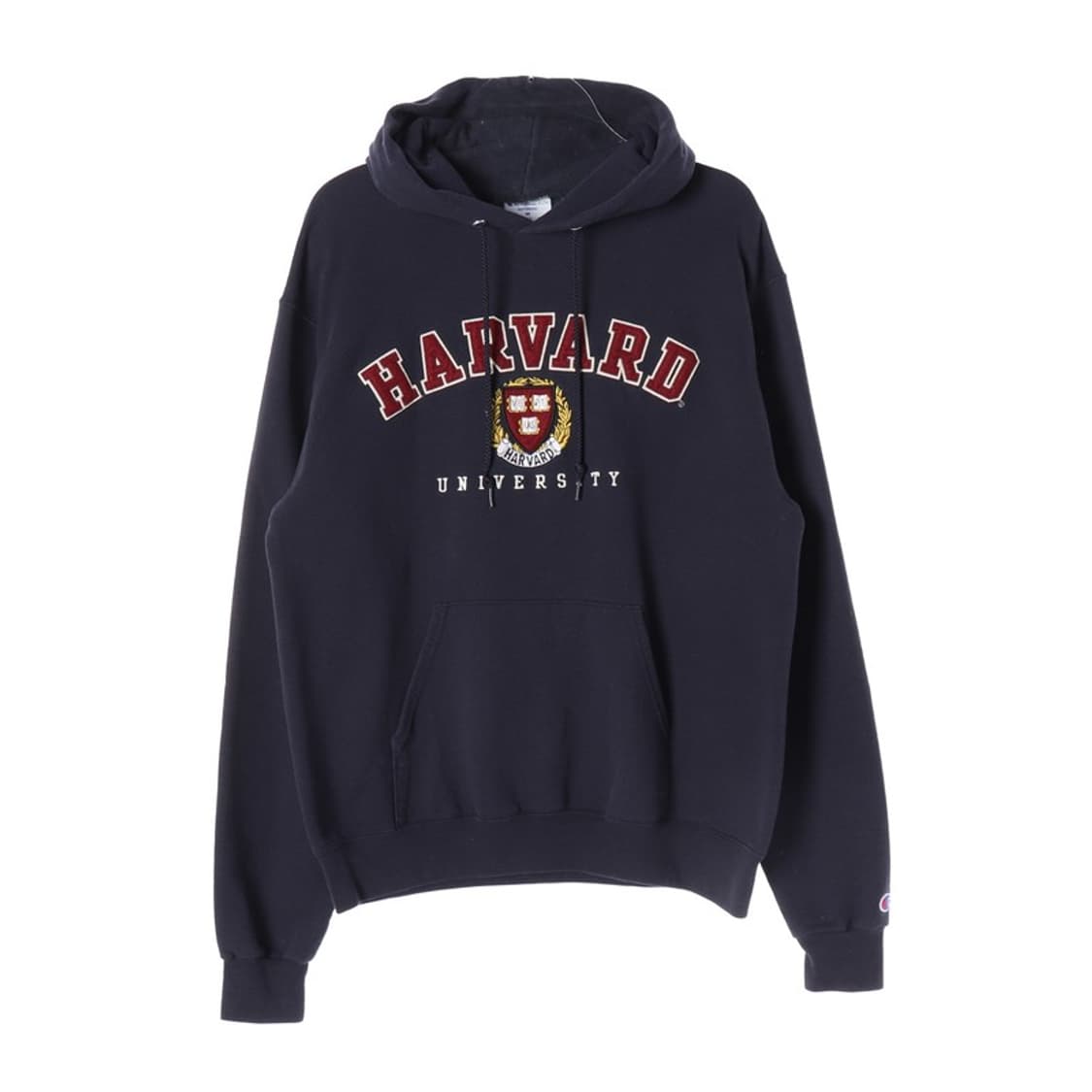 챔피온 네이비 하버드 아치 로고 후드 M 상품이미지1