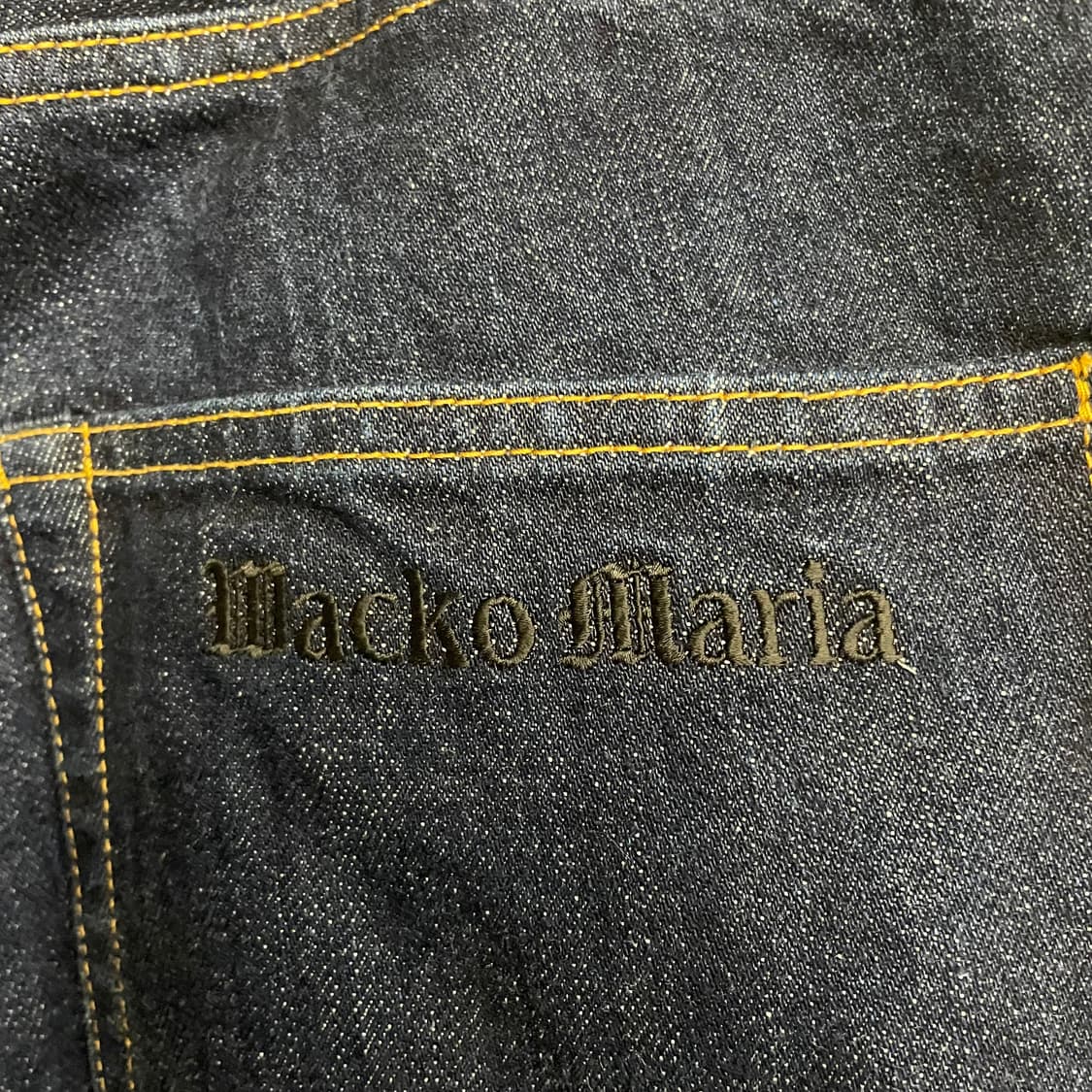 와코마리아 자수 데님팬츠 상품이미지7