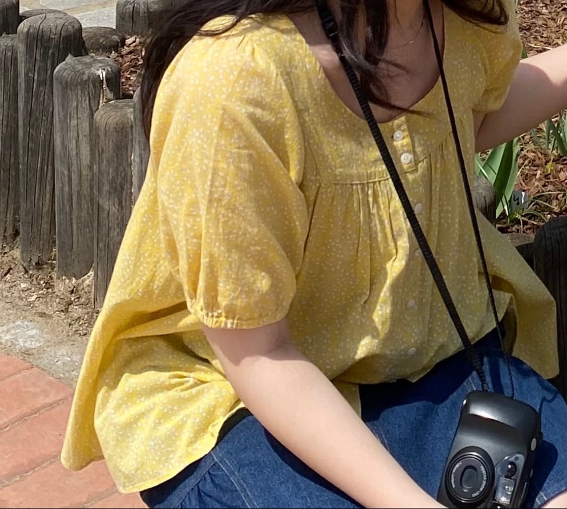 빈티지 블라우스 상품이미지3