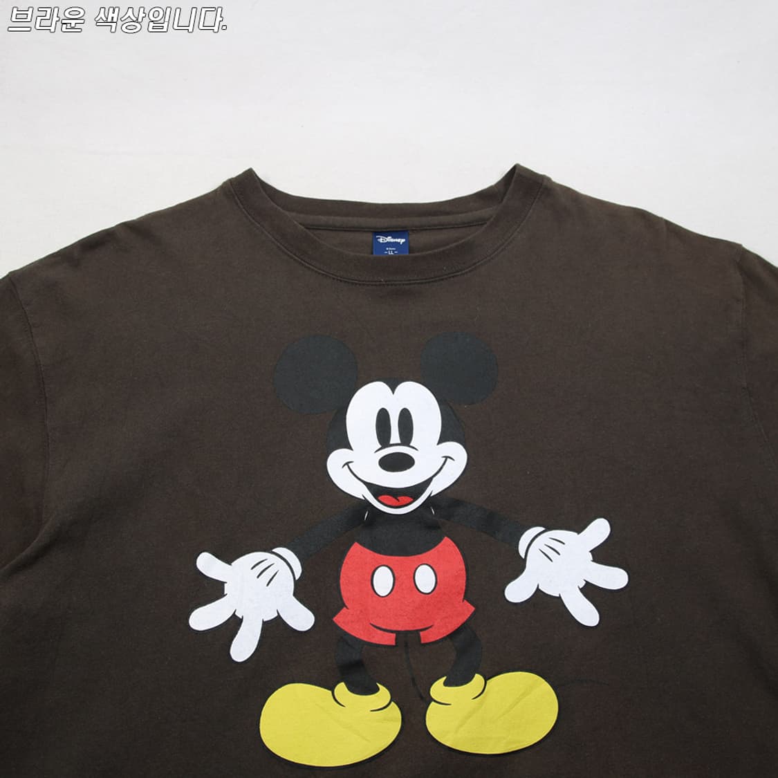 (착용컷) 디즈니 미키 마우스 롱 슬리브 (남성용 103) 상품이미지4