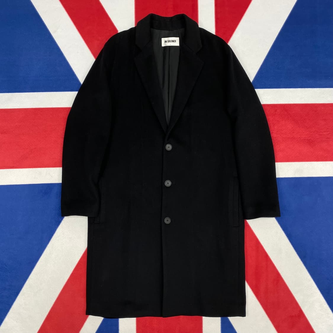 인사일런스 캐시미어 롱코트 M  상품이미지1