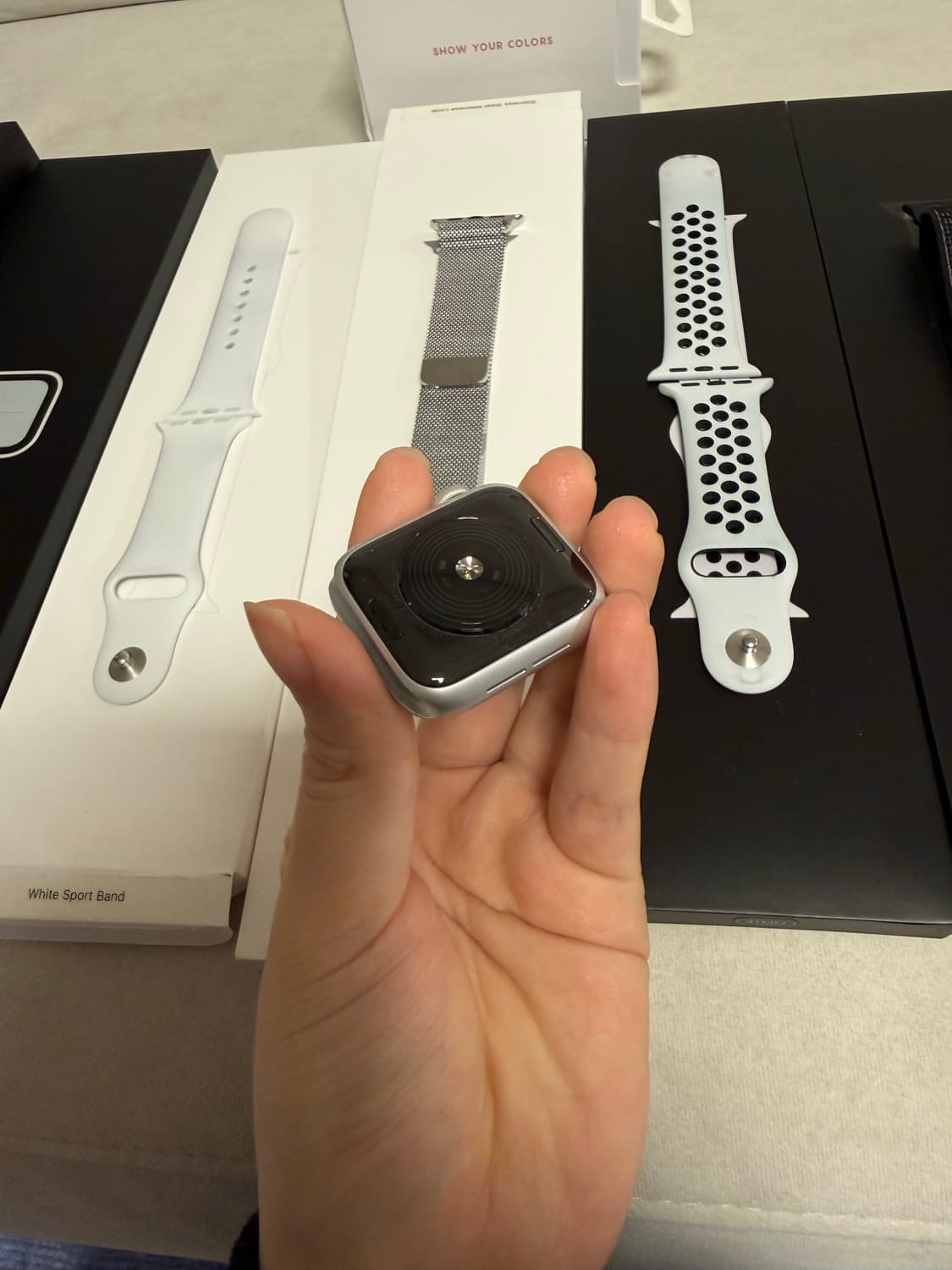 애플워치 나이키 se 1 실버 40mm 셀룰러 (정품스트랩 밴드) 상품이미지7