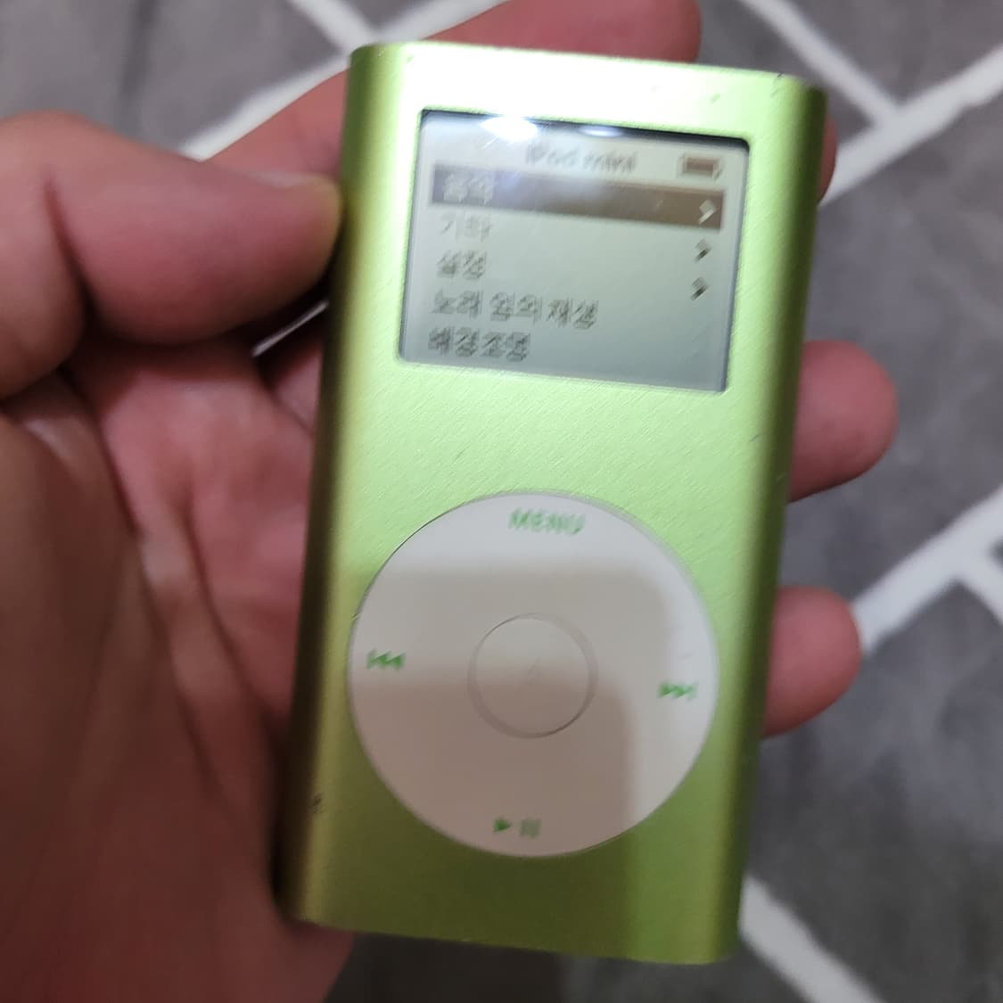 애플 아이팟 미니 a1051 4기가 그린 색상 상품이미지8