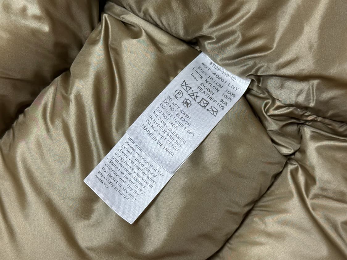 [M] 단톤 화이트 구스다운 패딩 DT-A0201 상품이미지6