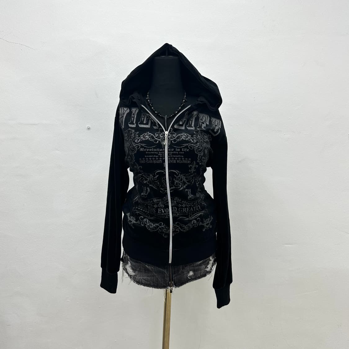 Mild life punk velvet hood jacket 상품이미지2