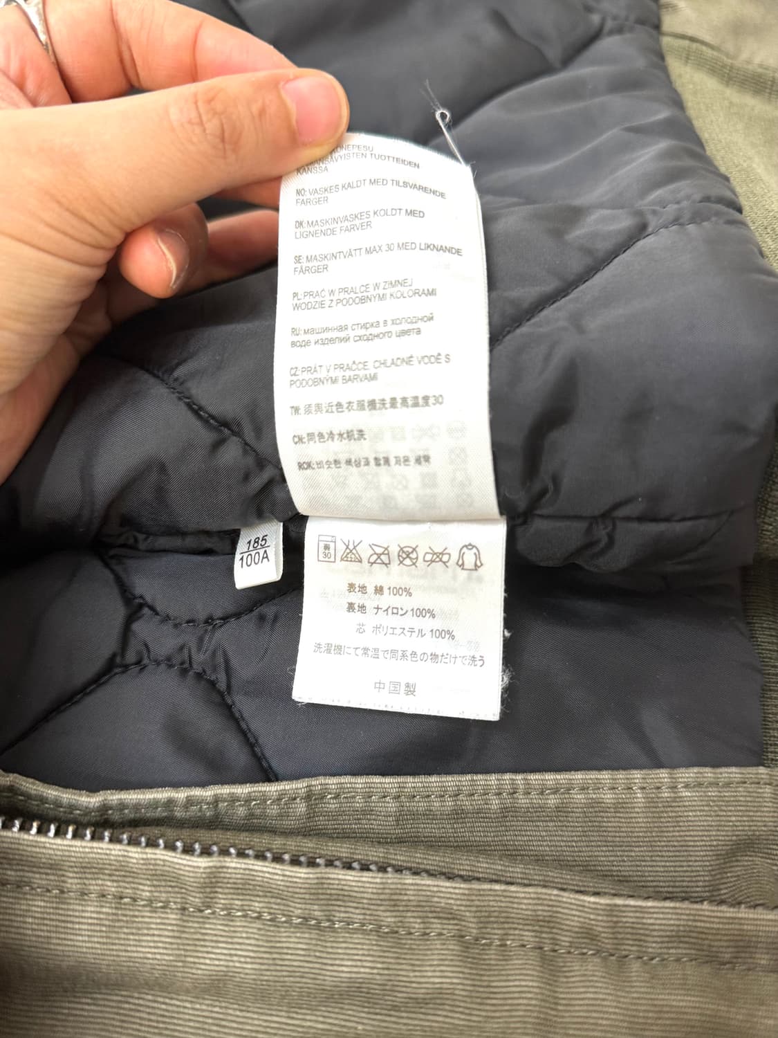 Carhartt 칼하트 WIP 애비에이터 헤비코튼 카키색상 워크자켓  상품이미지9