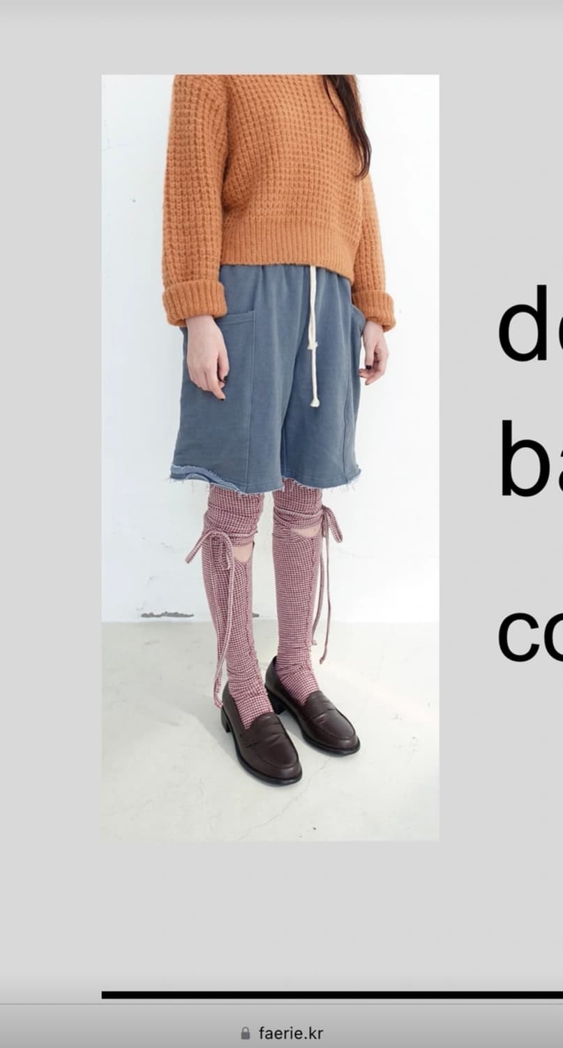 샵페어리 딥 포켓 배기 팬츠 / 차콜 상품이미지3