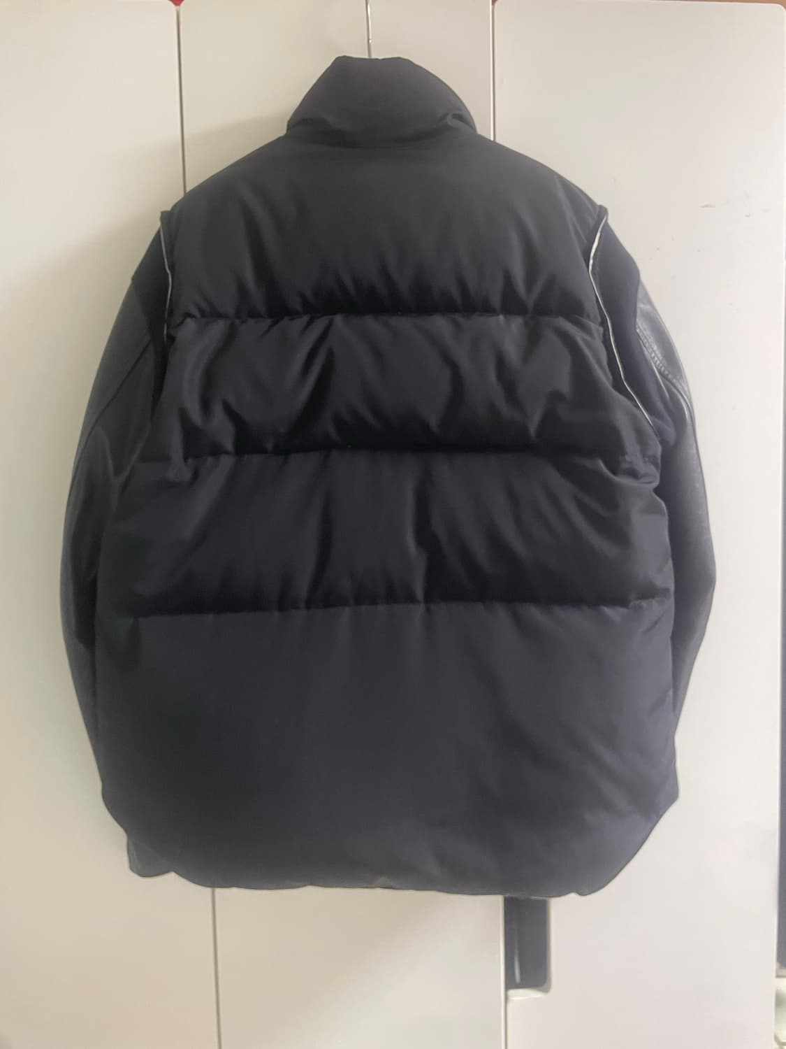 언더커버 08AW 레더슬리브 패딩 상품이미지2