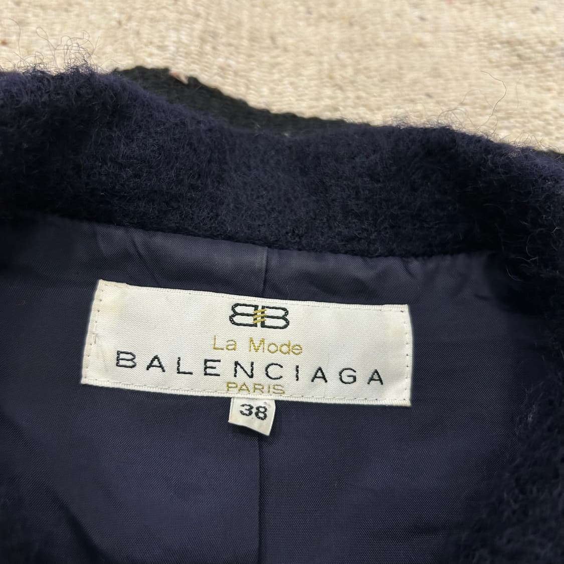 발렌시아가 빈티지 모헤어자켓 상품이미지3