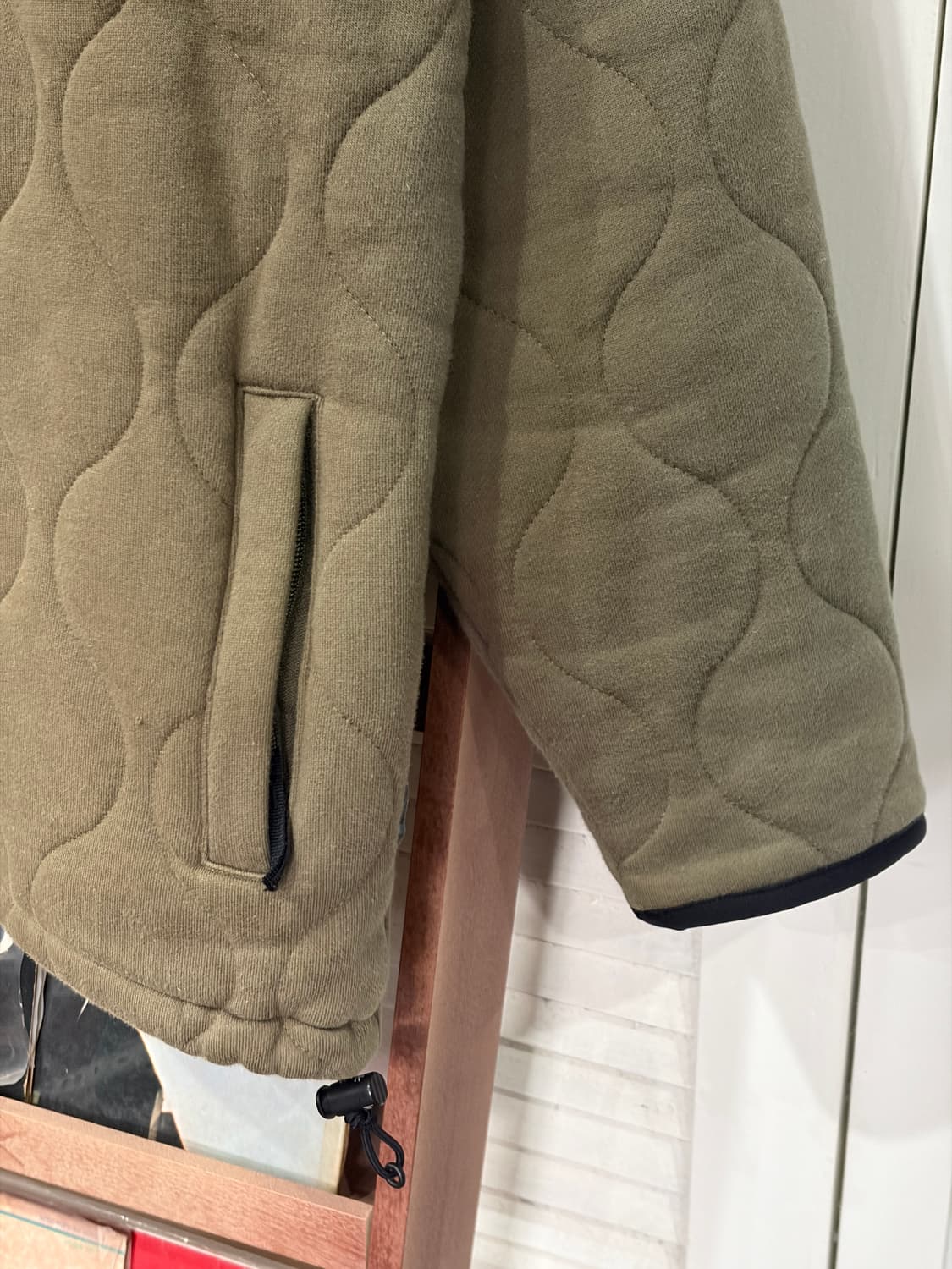 00s 올드 스투시 퀄팅 집업 자켓 상품이미지2