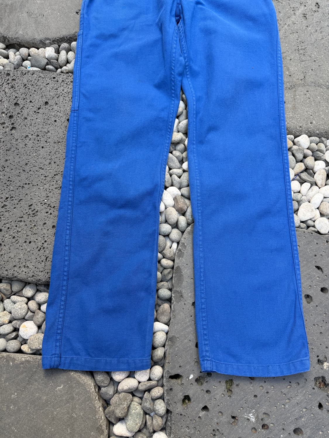 OLD VINTAGE WASHED BLUE FRENCH 프렌치워크팬츠 상품이미지4