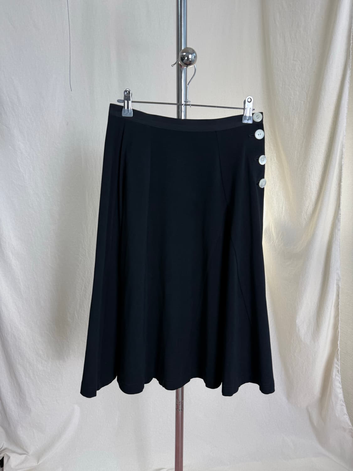 1/2 Un-Demi 절개 미디 스커트 상품이미지4