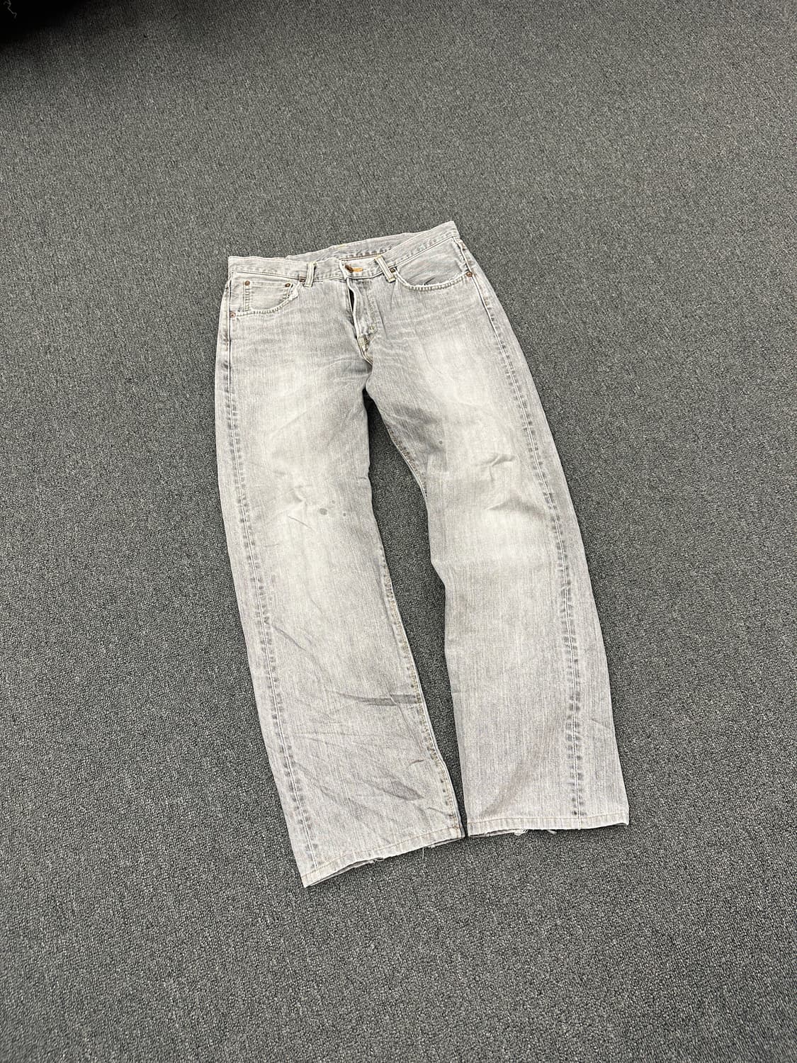 33) 에드윈 505zx 그레이 워싱 데님팬츠 상품이미지7