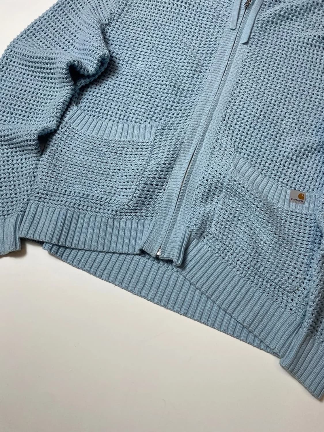 칼하트 WIP 메쉬 후드 니트 집업 PN9390 상품이미지3