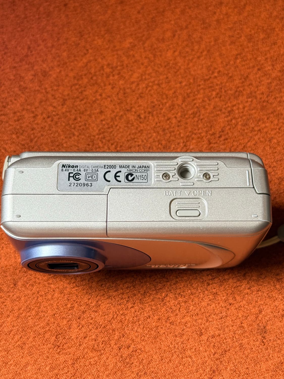 니콘 nikon coolpix2000 뉴진스디카 건전지작동 상품이미지5