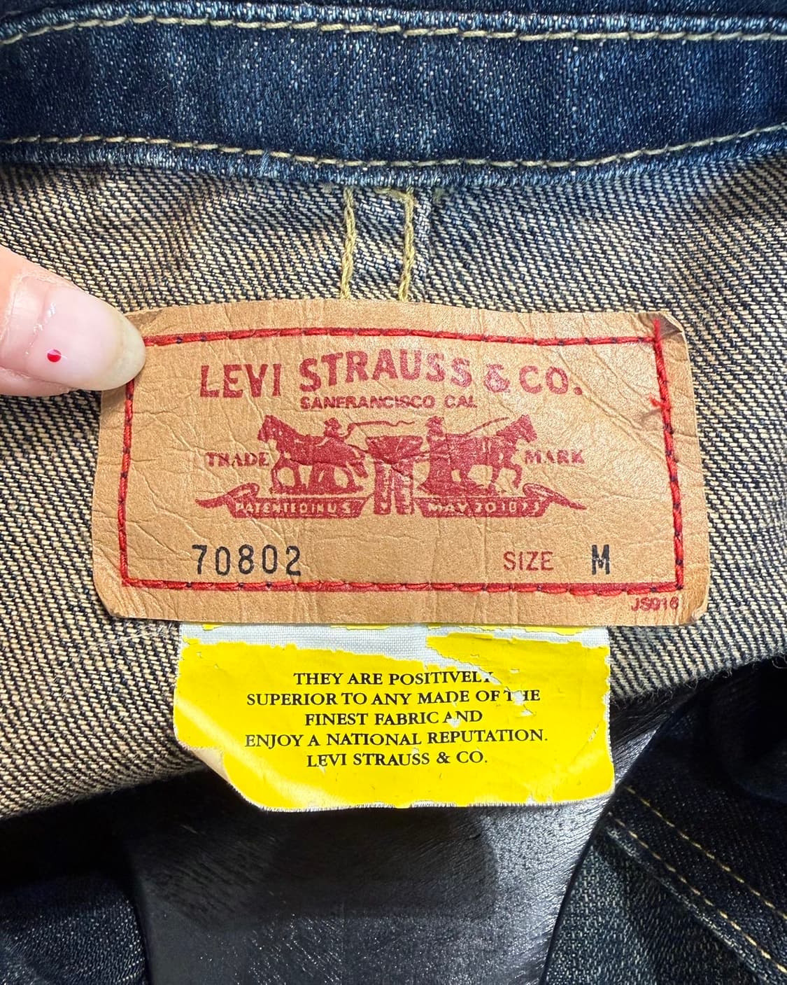 리바이스 데님 70802-03 커버올 자켓 상품이미지7