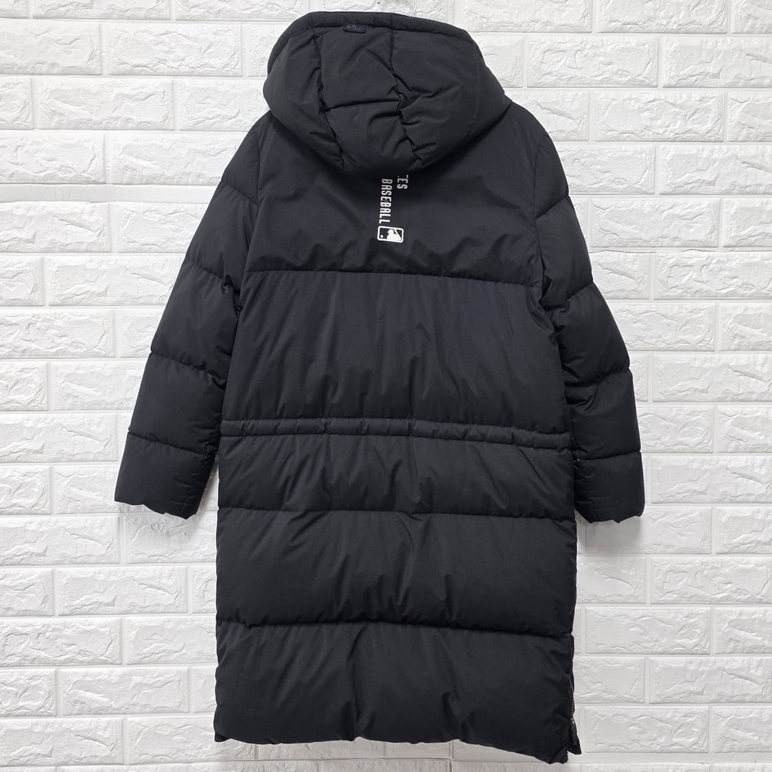 택포// 13Y MLB 뉴욕양키스 롱패딩 155 상품이미지4