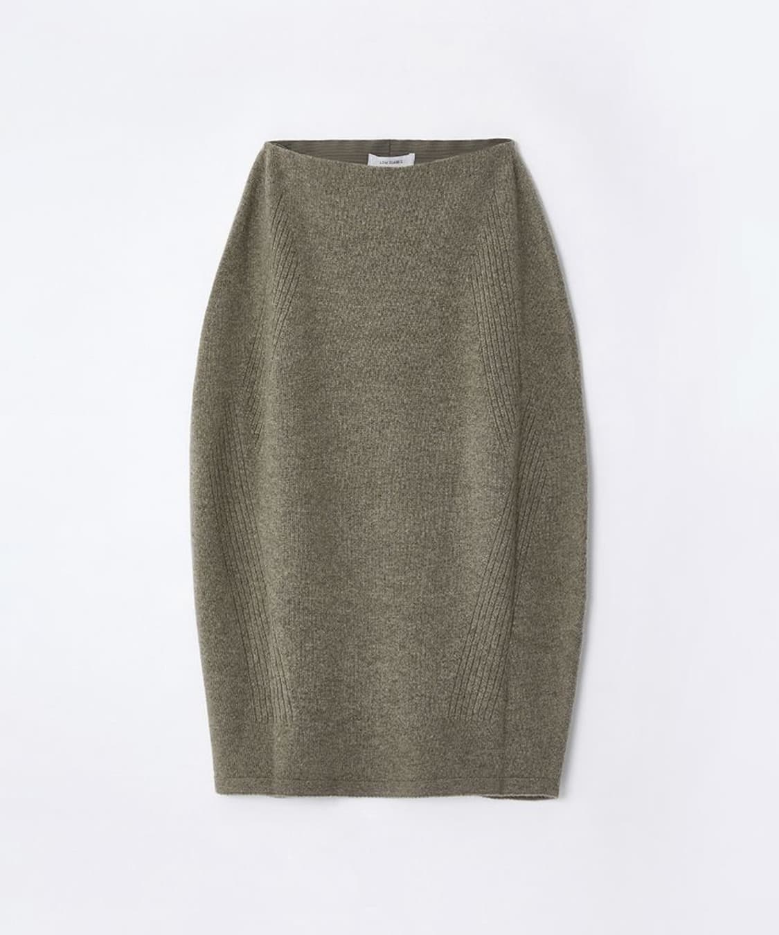 로우클래식 울 캐시미어 스커트 베이지 상품이미지4