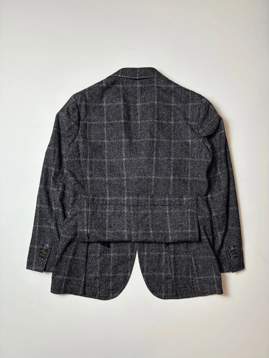 링자켓 RING JACKET 재팬 알파카 코튼 블레이저 PN8280 상품이미지4