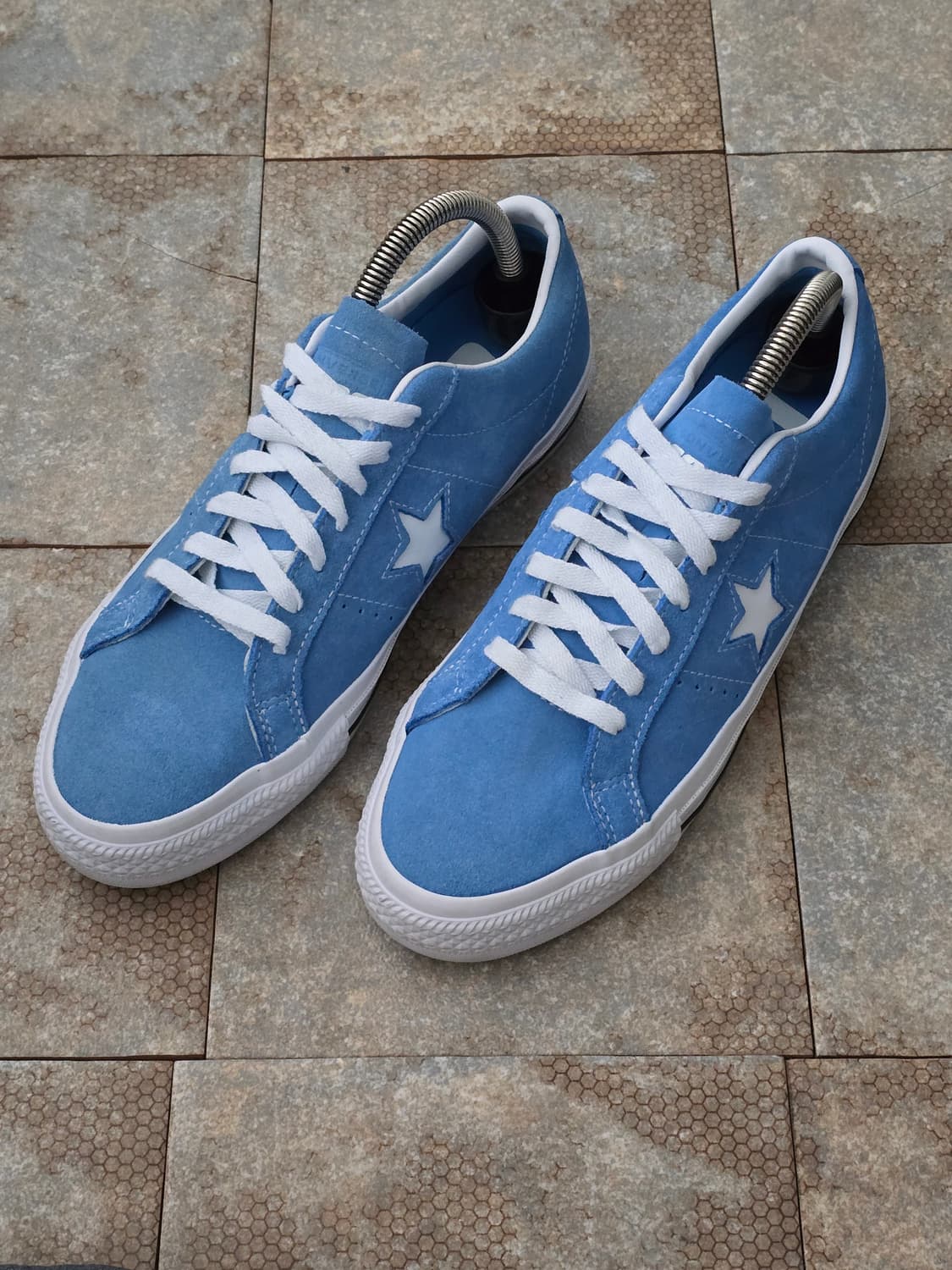 (270)원스타 프로 ox 스웨이드 라이트 블루 상품이미지1