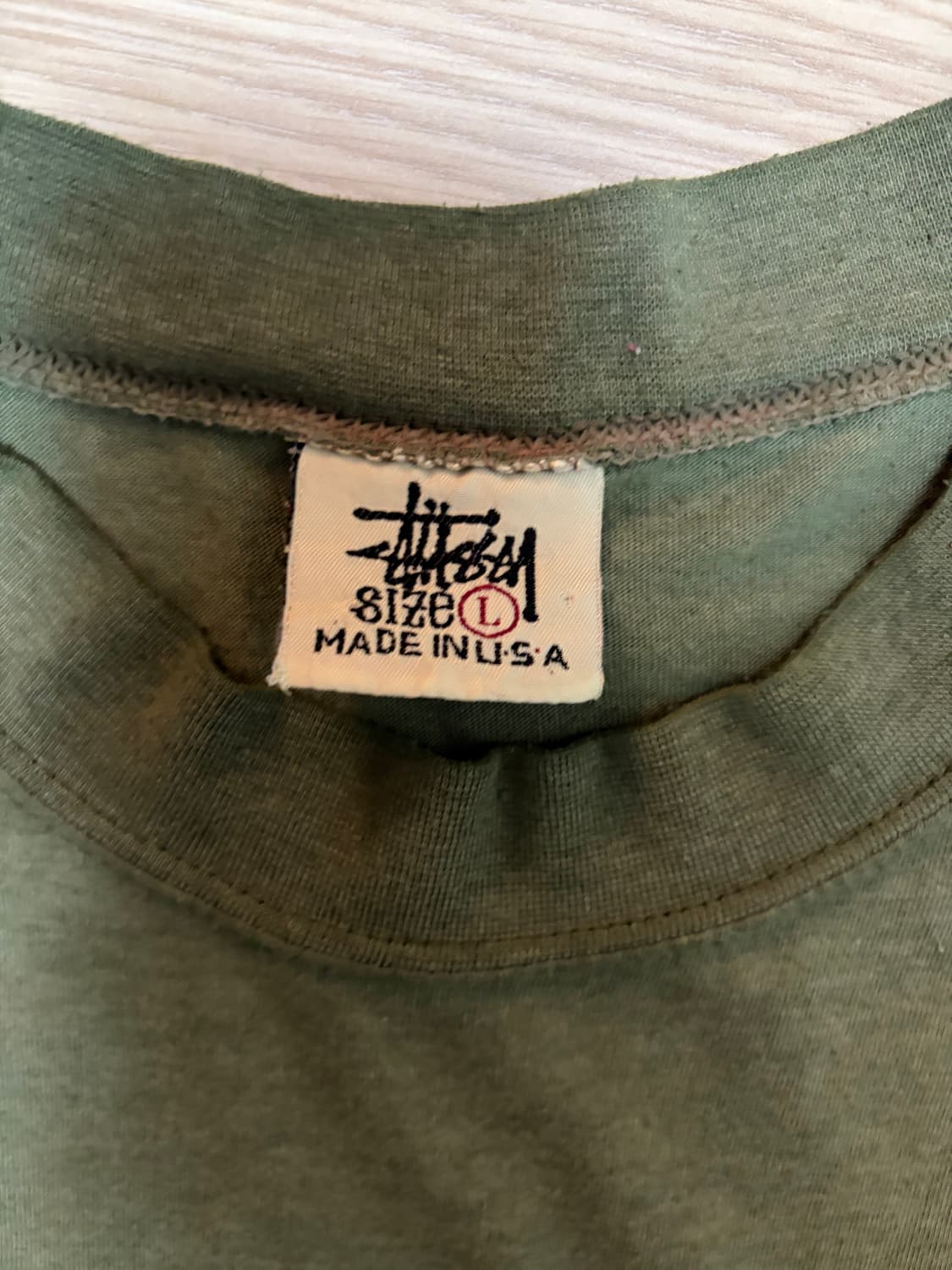 Made in usa 스투시 부틀렉 티셔츠 상품이미지2