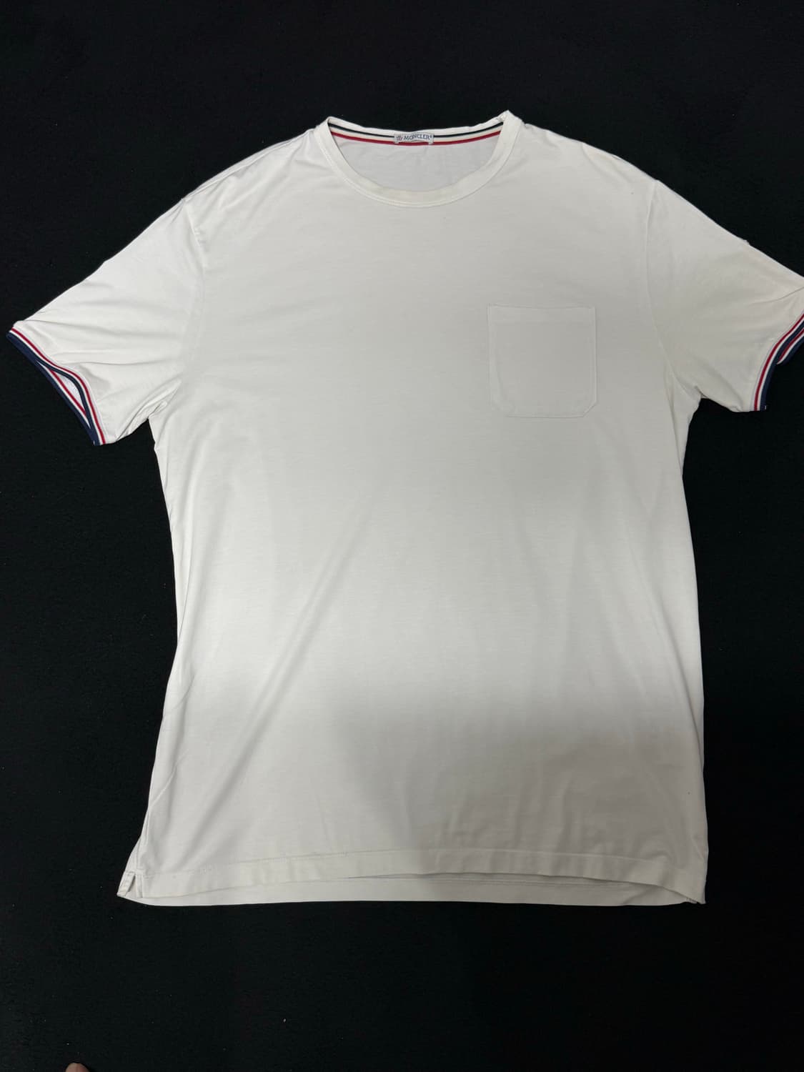MONCLER 몽클레어 패치 로고 반팔 XL 상품이미지2